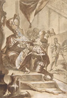 Lucca Giordano Prints: The Painter Rewarded, 1634-1705. Creator: Circle of Luca Giordano