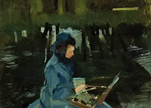 Easel Prints: Painter on Water, 1906. Creator: Konrad Krzyzanowski