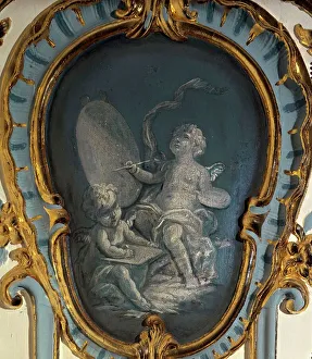 Two painters, between 1735 and 1745. Creator: Unknown