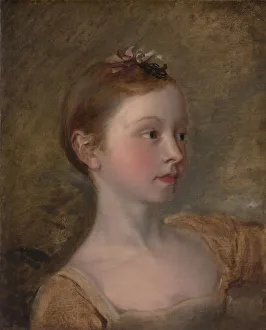 The Painters Daughter Mary (1750-1826), mid-19th century. Creator: Unknown The Painters Daughter Mary (1750-1826), mid-19th century. Creator: Unknown