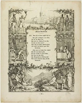 The Painter's Wandering Song, 1837. Creator: Rudolf von Normann