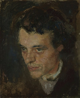 Expectation Prints: Painting, 1885. Creator: Edvard Munch