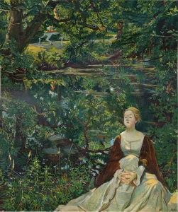 From a painting by Byam Shaw, c1899. Artist: Byam Shaw
