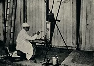 Painting in France, c1930s, (1945). Creator: Unknown