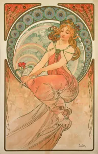 A Mucha Museum Gallery: Painting (From the series The Arts)