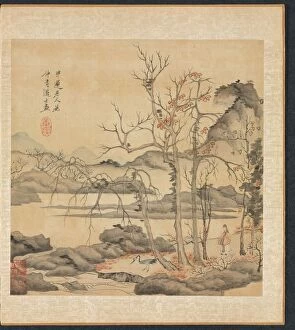 Paintings after Ancient Masters: Daoist and Crane in Autumn Landscape, 1598-1652. Creator