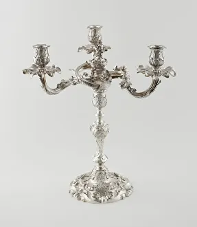 Pair of Candelabra, London, 1757 / 58. Creator: James Paltro