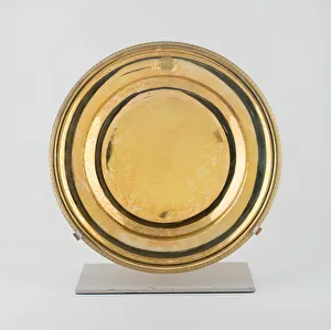 Biennais Martin Guillaume Gallery: Pair of Circular Platters, Paris, 1809 / 19. Creators: Martin-Guillaume Biennais