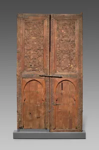 North Africa Collection: Pair of doors, Morocco, Marinid Dynasty, 14th century. Creator: Unknown