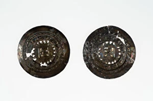 Pair of Ear Spools, A.D. 1100 / 1470. Creator: Unknown