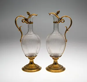 House Of Faberge Collection: Pair of Ewers, Saint Petersburg, 1896 / 1908. Creator: FabergeWorkshop