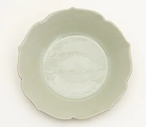 Northern Song Prints: Pair of Foliate-Rimmed Dish, Five Dynasties period or Northern Song dynasty, 10th century