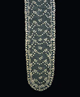 Fashion Accessory Gallery: Pair of Lappets (Joined), France, 1875 / 1900. Creator: Unknown