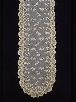 Fashion Accessory Gallery: Pair of Lappets (Joined), France, 1880s. Creator: Unknown