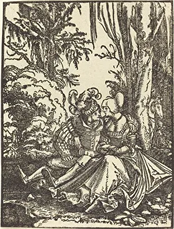 Pair of Lovers in a Landscape, 1511. Creator: Albrecht Altdorfer