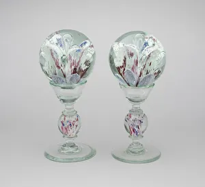 Pair of Mantel Ornaments, 1870. Creator: Unknown