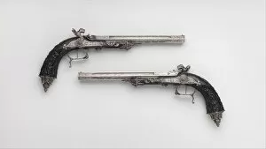 Bernard Gallery: Pair of Percussion Target Pistols for 1844 Exposition des Produits de l Industrie in