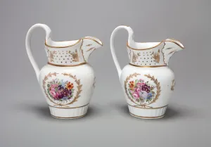 Pair of Pitchers, 1831 / 38. Creator: Tucker Porcelain Factory