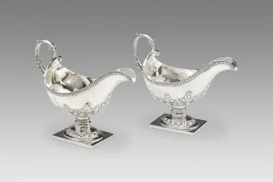 Gravy Boat Prints: Pair of Sauceboats, 1852 / 61. Creator: Eoff & Shepard