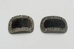 Pair of Shoe Buckles, England, Last quarter 18th century. Creator: Unknown