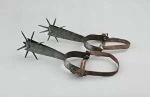 Hungarian Gallery: Pair of Spurs, Hungary, 15th / 16th century. Creator: Unknown