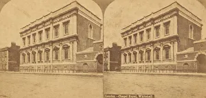 Stereoscopy Prints: Pair of Stereograph Views of Chapel Royal, London, 1850s-1910s. Creator: Unknown