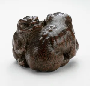 Claw Prints: Pair of Three-Clawed Animals (image 1 of 2), early 19th century. Creator: Tomin