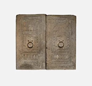 Grave Goods Prints: Pair of Tomb Chamber Doors, Western Han dynasty (206 B. C. -A. D. 9), 1st century B. C