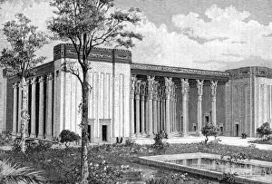 Palace of Artaxerxes II Mnemon, Susa, Persia, 4th century BC (1891)