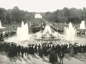Landscape Design Prints: The Palace Fountains, Versailles, France, 1895. Creator: Unknown
