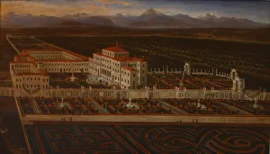 Palace and Gardens of Venaria Reale. Artist: Master of the Residenze Sabaude (1640-1705)