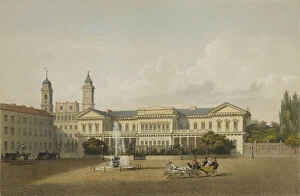 Benoist Collection: Palace of the Governor-General of Lithuania (Presidential Palace) in Vilnius, c1850