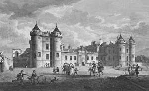 Lizars Prints: Palace of Holyrood, 1831. Artist: William Home Lizars