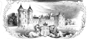 Edinburgh Prints: Palace of Holyrood, with the Ancient Regalia of Scotland, 1842. Creator: Stephen Sly