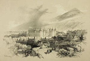 Landscapeprints And Drawings Collection: The Palace of Holyrood, n. d. Creator: James Duffield Harding
