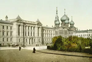 Images Dated 30th March 2010: Palace of Justice and Church of St Panteleimon Monastery, Odessa, Russia, c1880s-c1890s