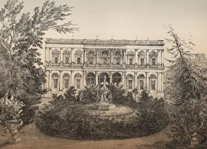 Palace of the Marquis of Salamanca, built between 1846 and 1855 in Recoletos walk