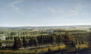 Palace Park as Seen from the Gatchina Palace, 1790s. Artist: Johann Jakob Mettenleiter