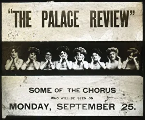 Chorus Prints: The Palace Review, late 19th or early 20th century