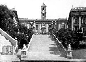 The Palace of the Senate, Rome, Italy, 1926