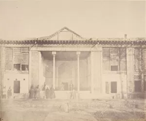 [Palace of the Shah, Teheran, Iran], 1840s-60s. Creator: Possibly by Luigi Pesce