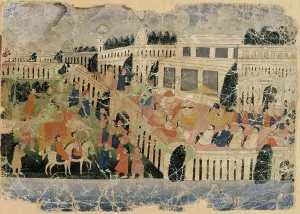 Separation Prints: Palace theme, c18th century. Creator: Unknown