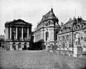 Louis Dieudonn Prints: Palace of Versailles, France, 1893. Artist: John L Stoddard
