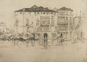 Images Dated 20th August 2021: The Palaces, 1879-1880. Creator: James Abbott McNeill Whistler