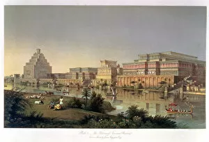 River Tigris Gallery: The Palaces of Nimrud Restored, 1853