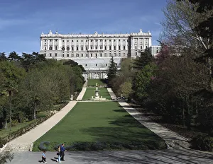 Imposing Prints: Palacio Real and Campo del Moro, Madrid, Spain