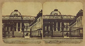 Palais De Justice Prints: The Palais de Justice, Paris. 1860s. Creator: New York Stereoscopic Company