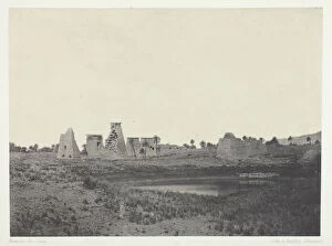 Gateway Gallery: Palais de Karnak, Propylées du Sud;Thèbes, 1849 / 51, printed 1852
