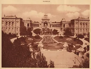 La Cote Dazur De Marseille A Menton Prints: Palais Longchamp, Marseille, 1930. Creator: Unknown