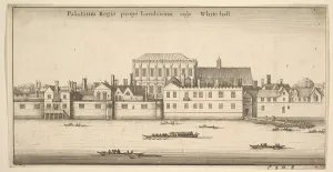 Wenceslaus And Xa0 Prints: Palatium Regis prope Londinum, vulgo White-hall (Royal Palace of Whitehall, London), ca